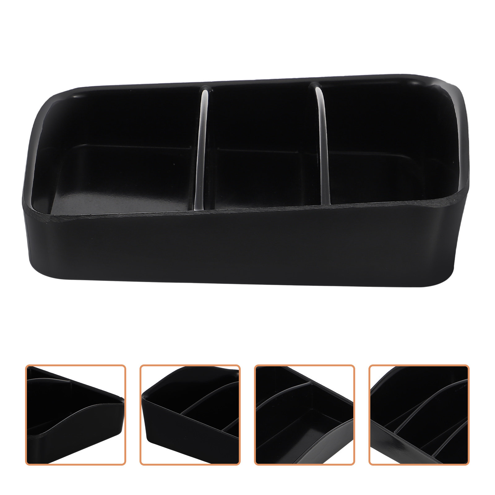 Tea Coffee Sugar Container - Multi-Grid Tea Box Coffee Storage Organizer
