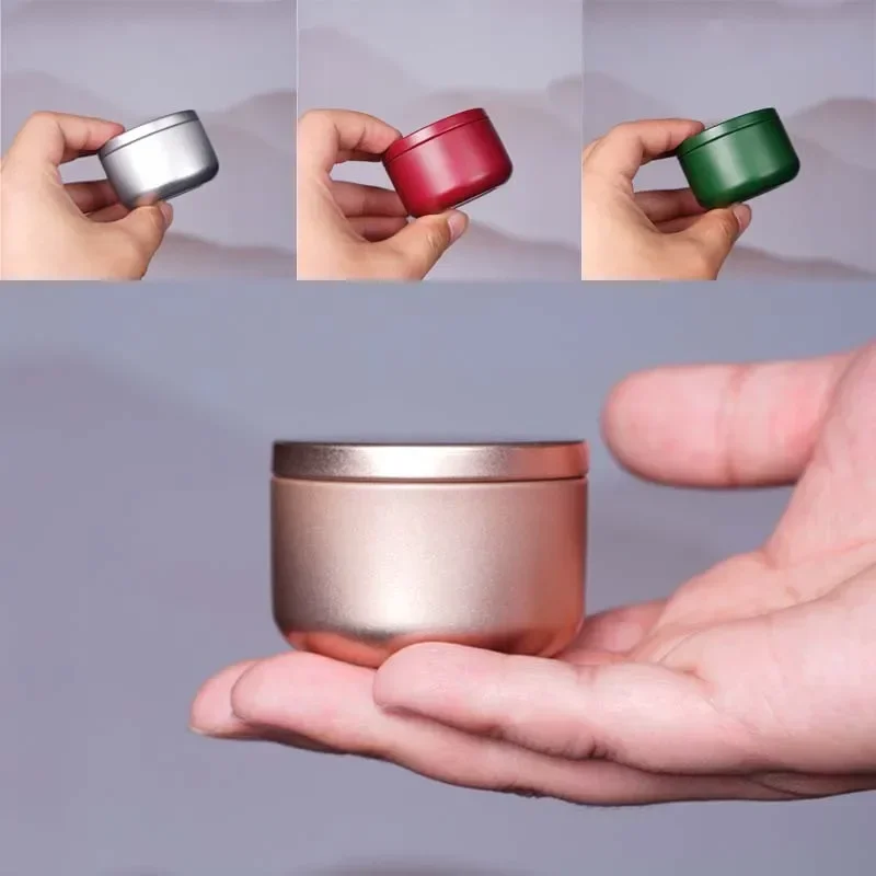 Tea Coffee Sugar Container - 1Pc 30ml Mini Tin Box Metal