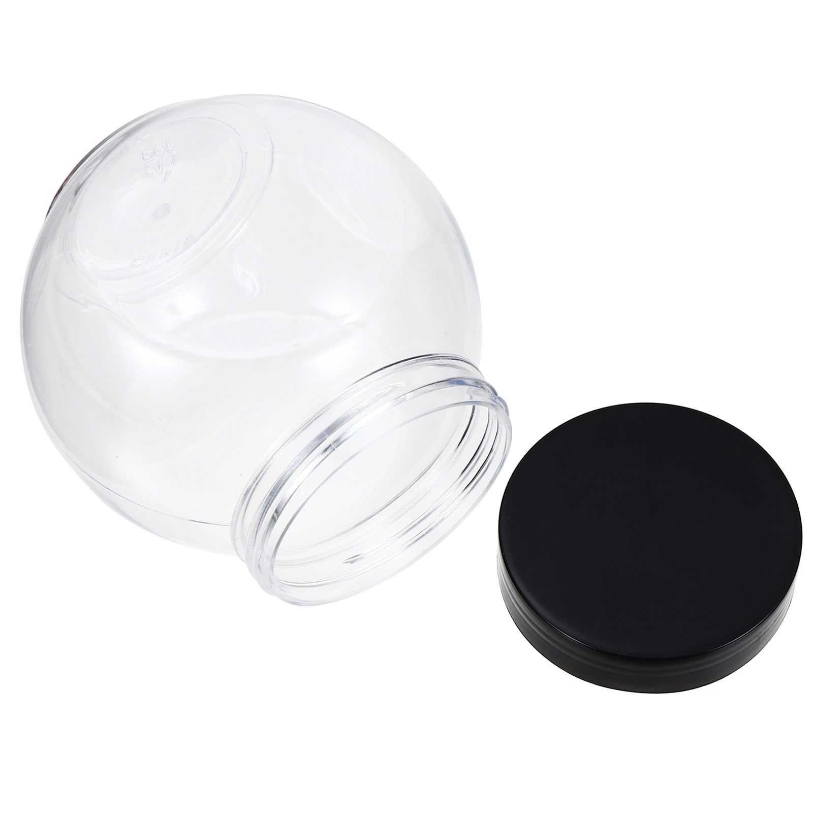 Canister Coffee Sugar Tea - 1Set Food Storage Cans Transparent 424ml