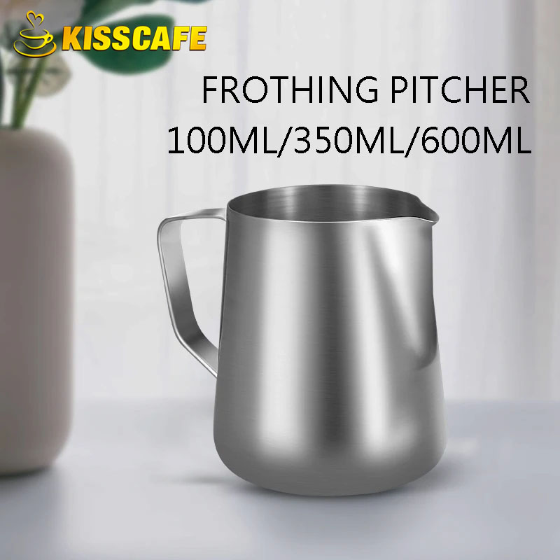 Barista Milk Jug - Milk Frother Jug Stainless Steel Container