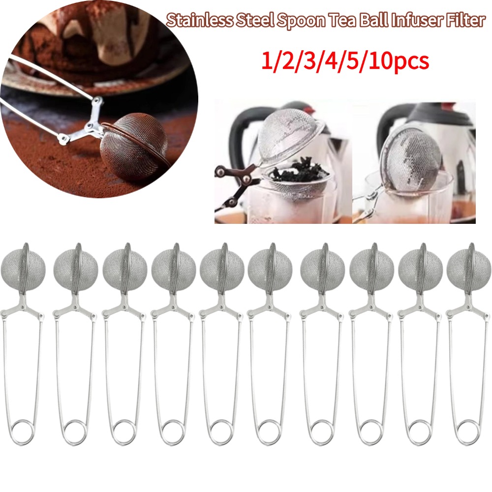 Tea Strainer Mesh - Stainless Steel Spoon Tea Ball Infuser