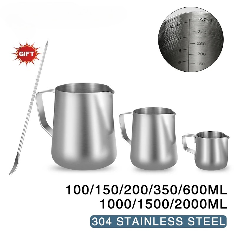 Professional Stainless Steel M - Barista Milk Jug 评论和价格
