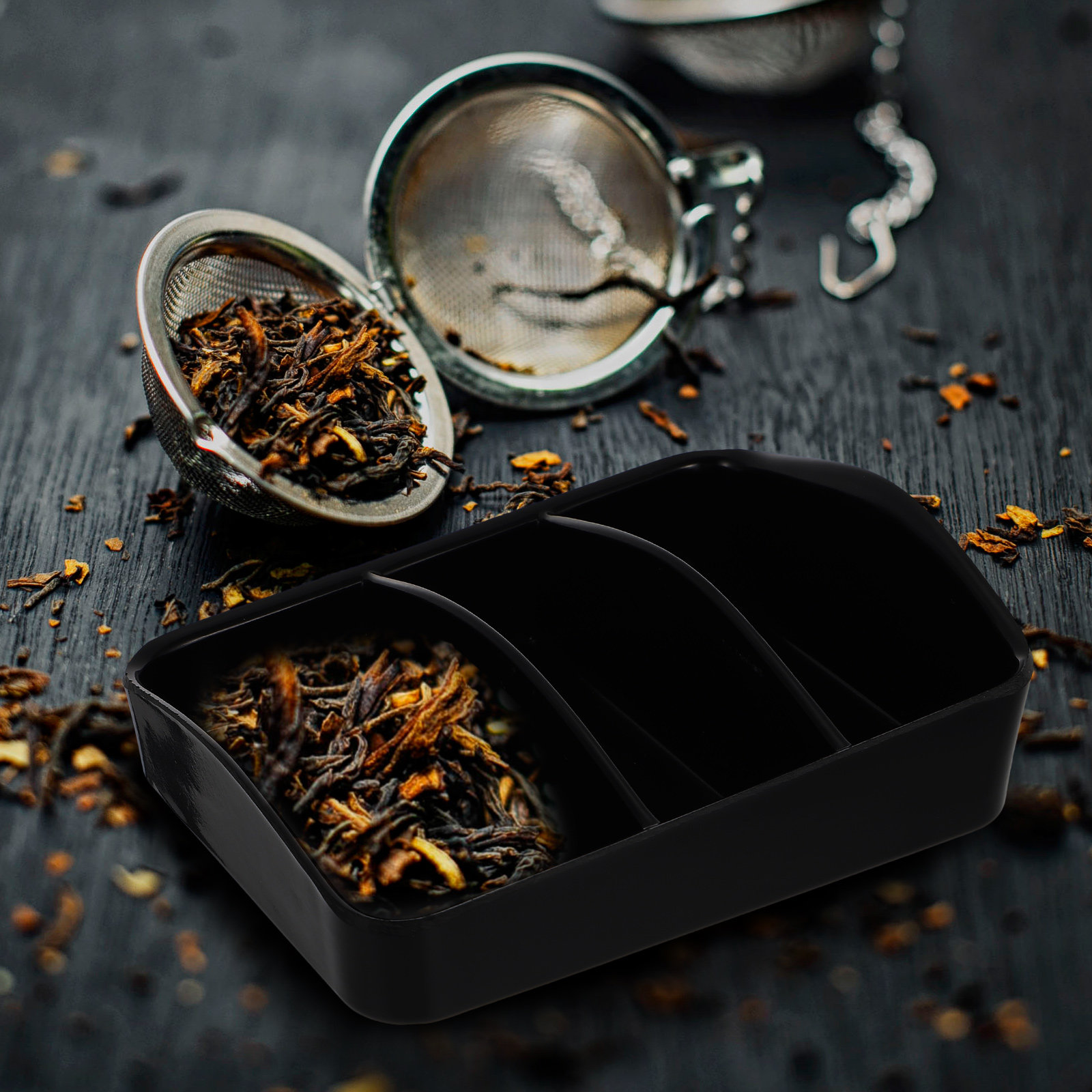 Multi-Grid Tea Box Coffee Stor - Tea Coffee Sugar Container 评论和价格