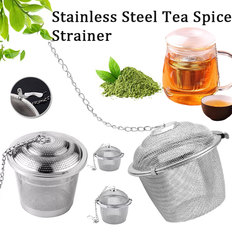 1-2Pcs Stainlesss Steel Tea Sp - Tea Strainer Mesh 评论和价格