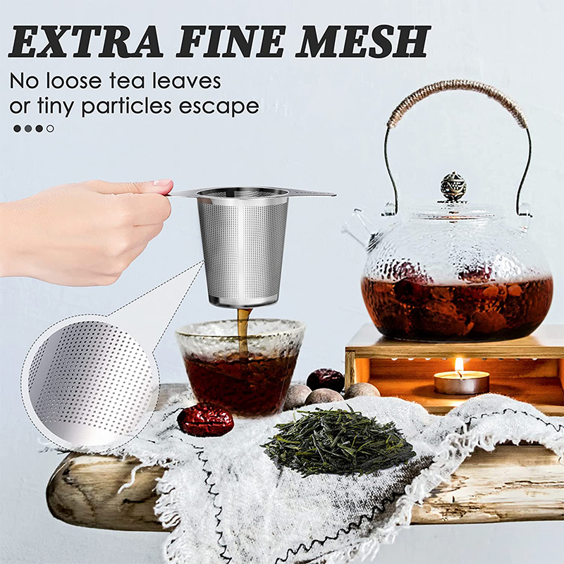 1 Piece Tea Infuser Basket Sta - Tea Strainer Mesh 评论和价格