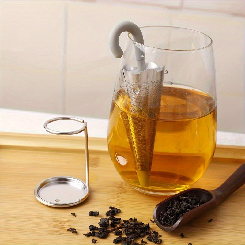 1pc Reusable Umbrella Tea Infu - Tea Strainer Mesh 评论和价格