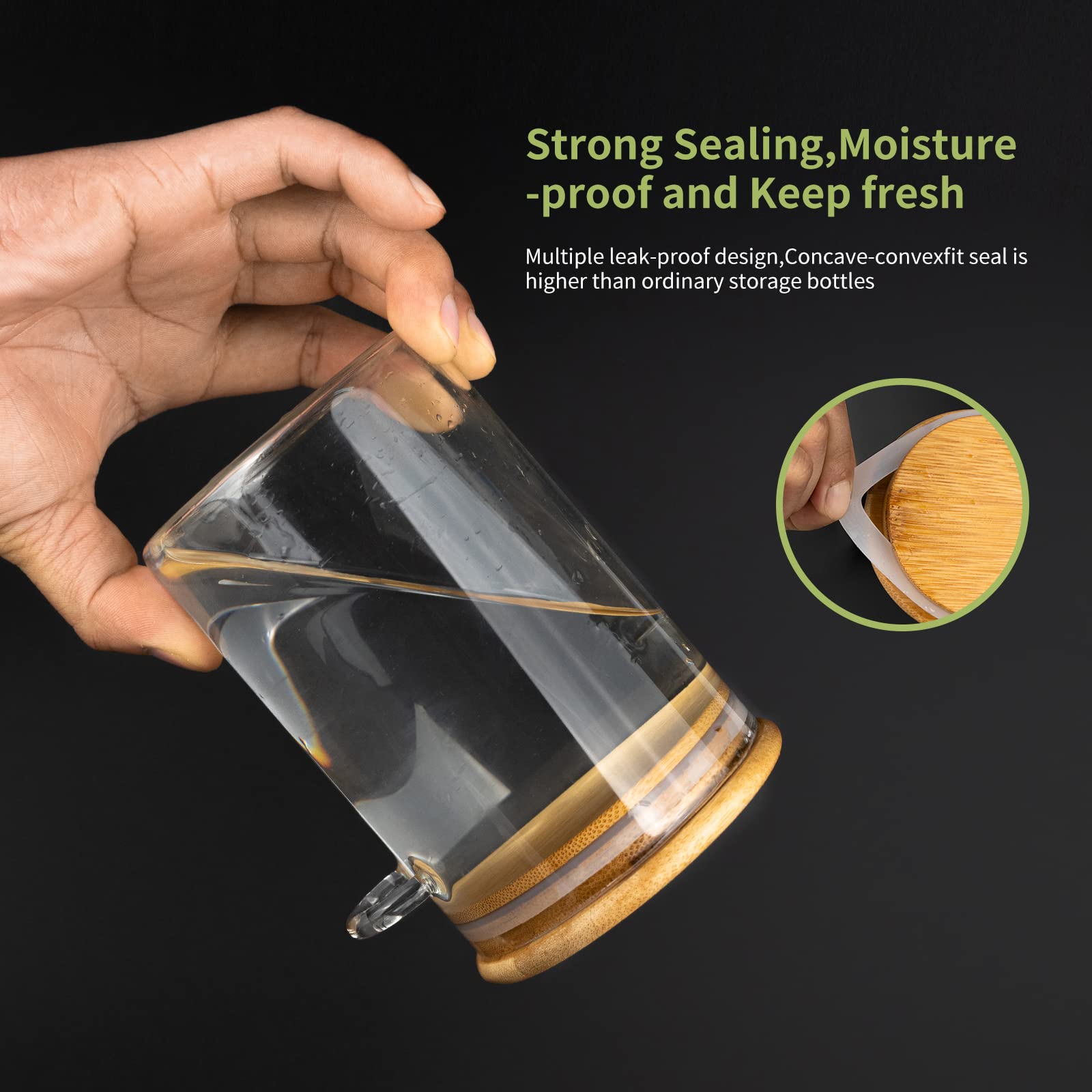 Airtight Food Storage Plastic  - Canister Coffee Sugar Tea 评论和价格