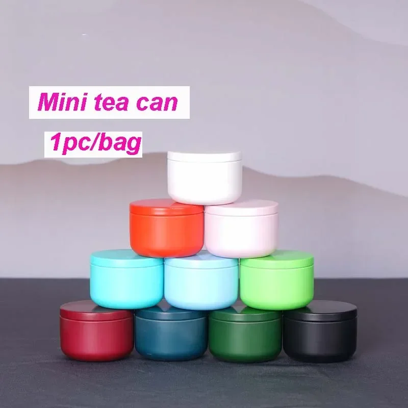 1Pc 30ml Mini Tin Box Metal Sm - Tea Coffee Sugar Container 评论和价格