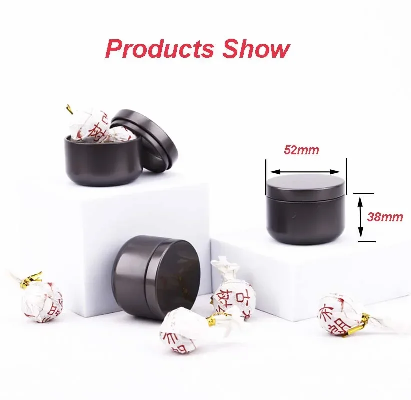 1Pc 30ml Mini Tin Box Metal Sm - Tea Coffee Sugar Container 评论和价格