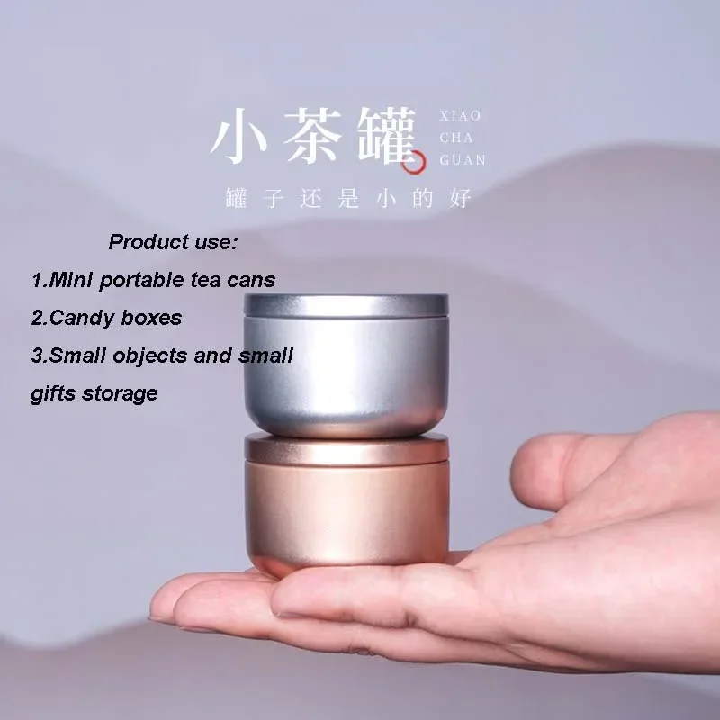 1Pc 30ml Mini Tin Box Metal Sm - Tea Coffee Sugar Container 评论和价格