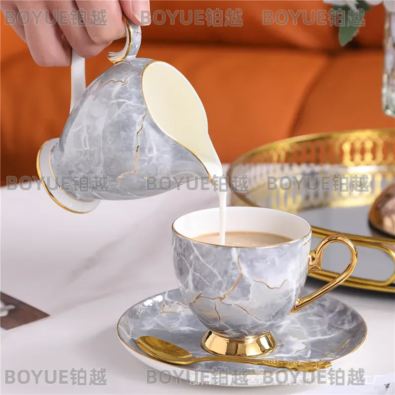 Luxury Bone China Coffee Cup a - Coffee Tea Gift 评论和价格