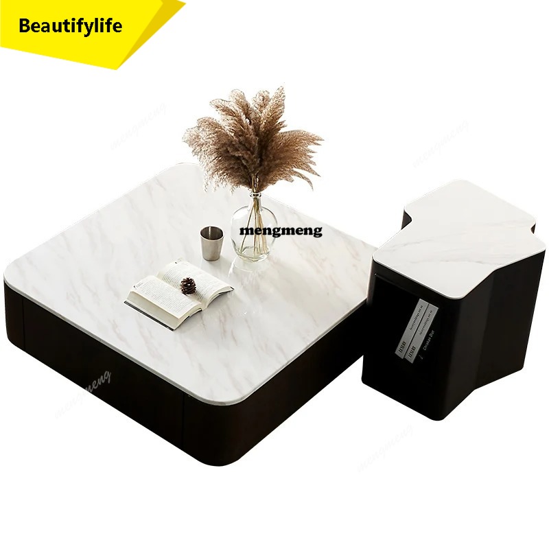 Modern Square marble coffee ta - Coffee Tea Unit 评论和价格