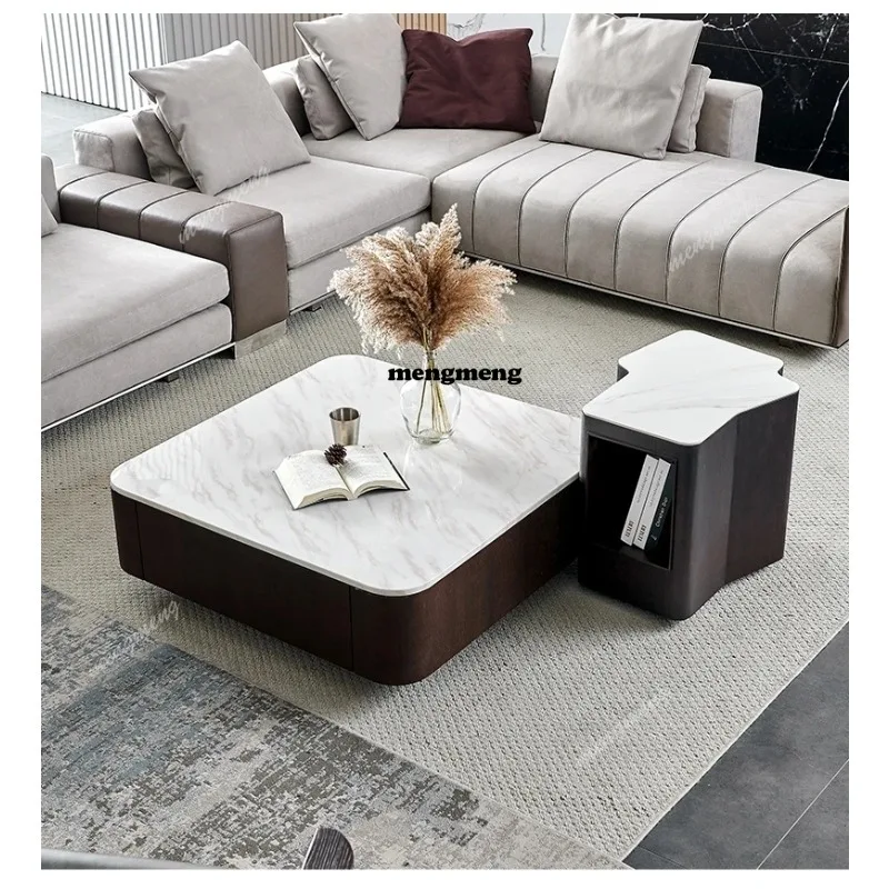Modern Square marble coffee ta - Coffee Tea Unit 评论和价格