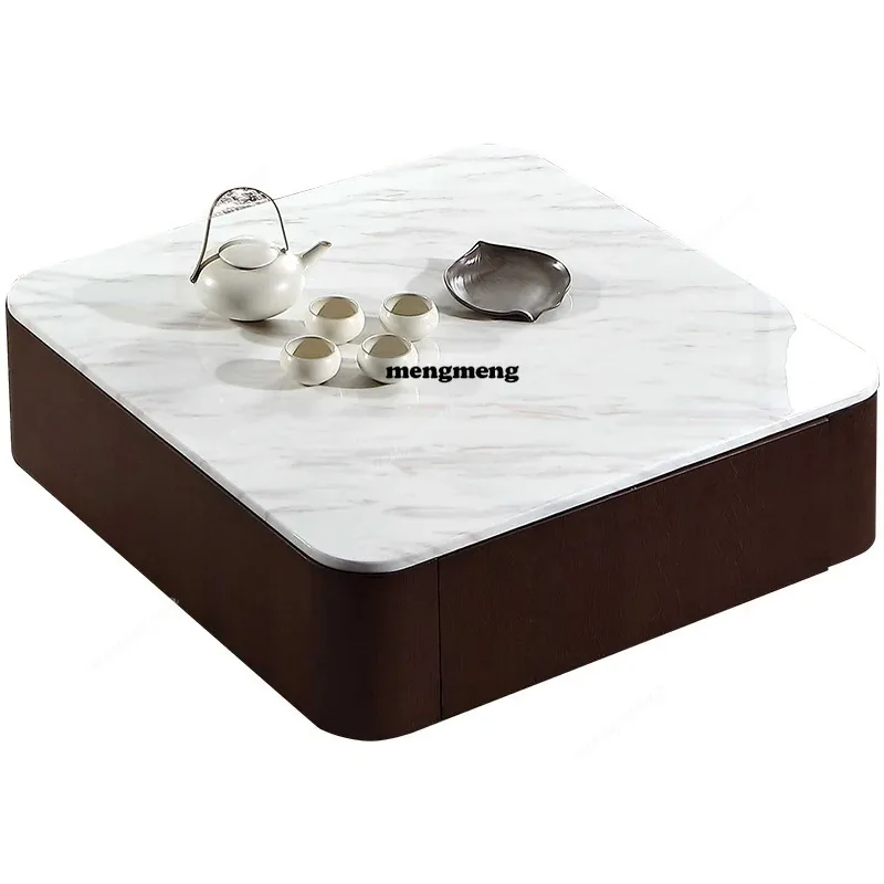 Modern Square marble coffee ta - Coffee Tea Unit 评论和价格
