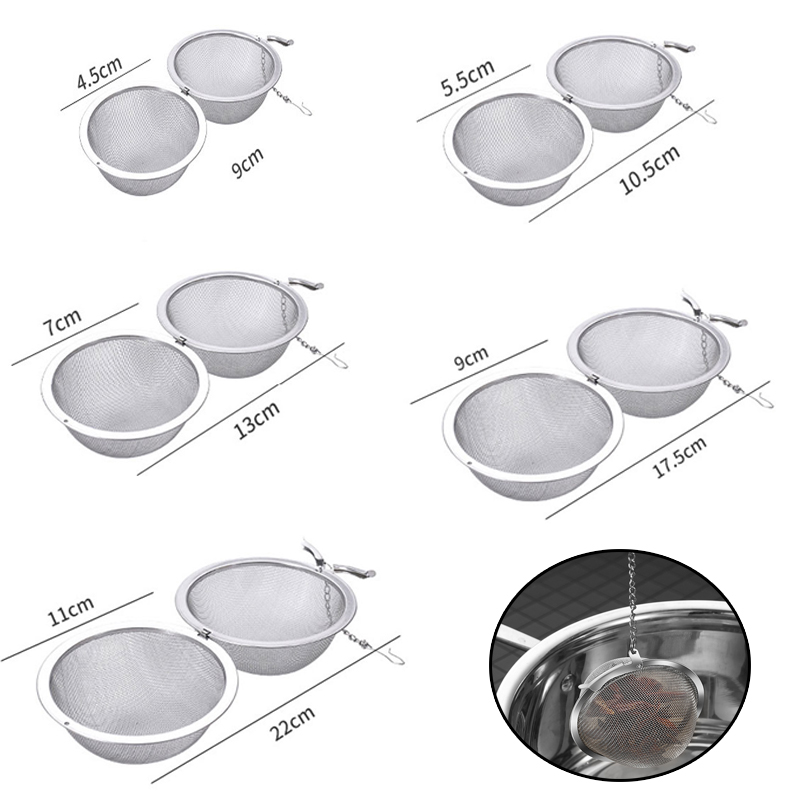 1-5pcs Tea Infuser Stainlesss  - Tea Strainer Mesh 评论和价格