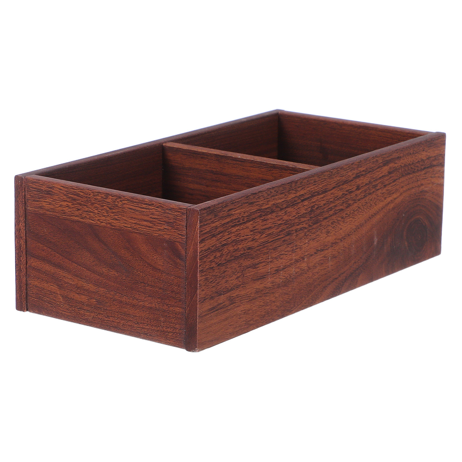 Solid Wood Tea Bag Organizer B - Tea Coffee Sugar Container 评论和价格