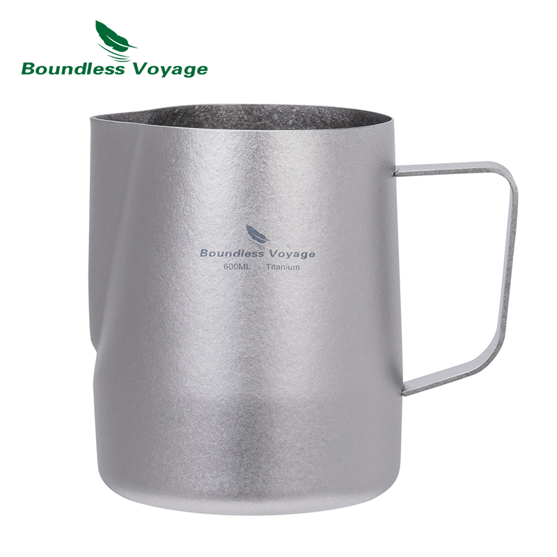Boundless Voyage Titanium Milk - Barista Milk Jug 评论和价格
