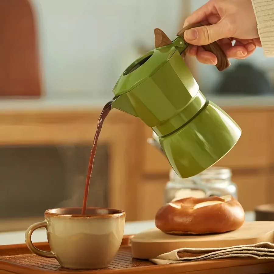100ml Double Valve Coffee Pot  - Coffee Tea Chocolate 评论和价格