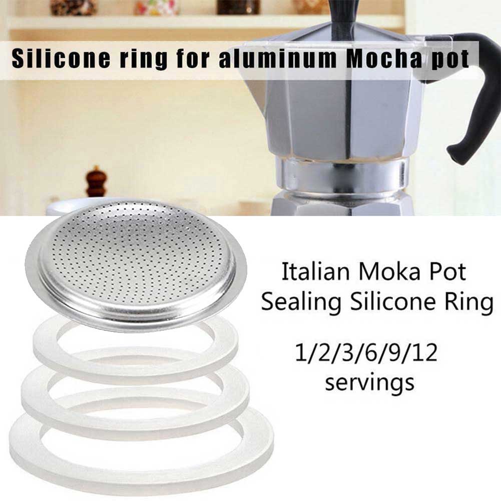 Moka Stove Pot Silicone Gasket - Coffee Tea Chocolate 评论和价格