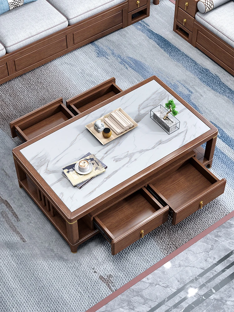 Coffee Table Tea Table Walnut  - Coffee Tea Unit 评论和价格