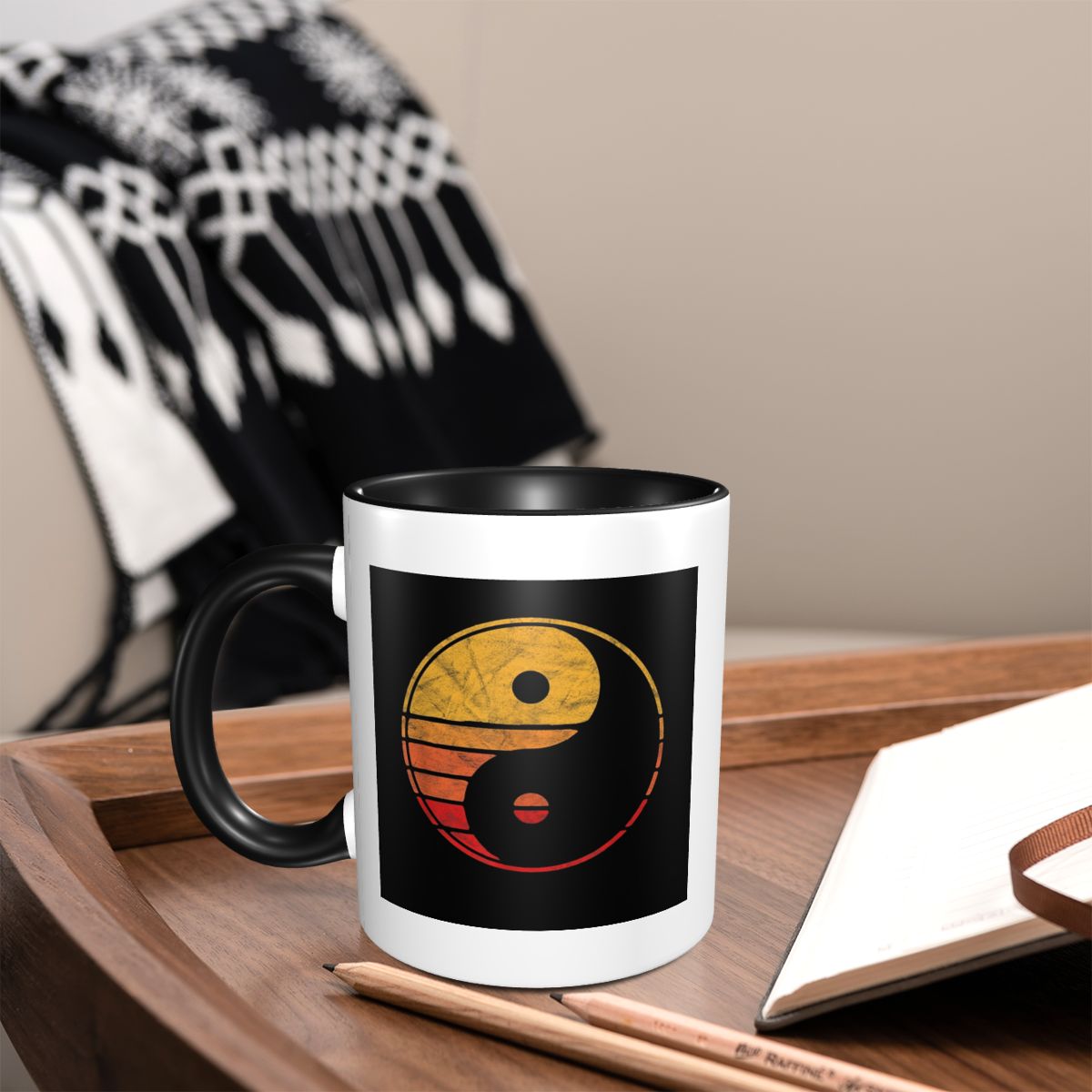 Humor Vintage Yin Yang 80's Mi - Coffee Tea Yin Yang 评论和价格