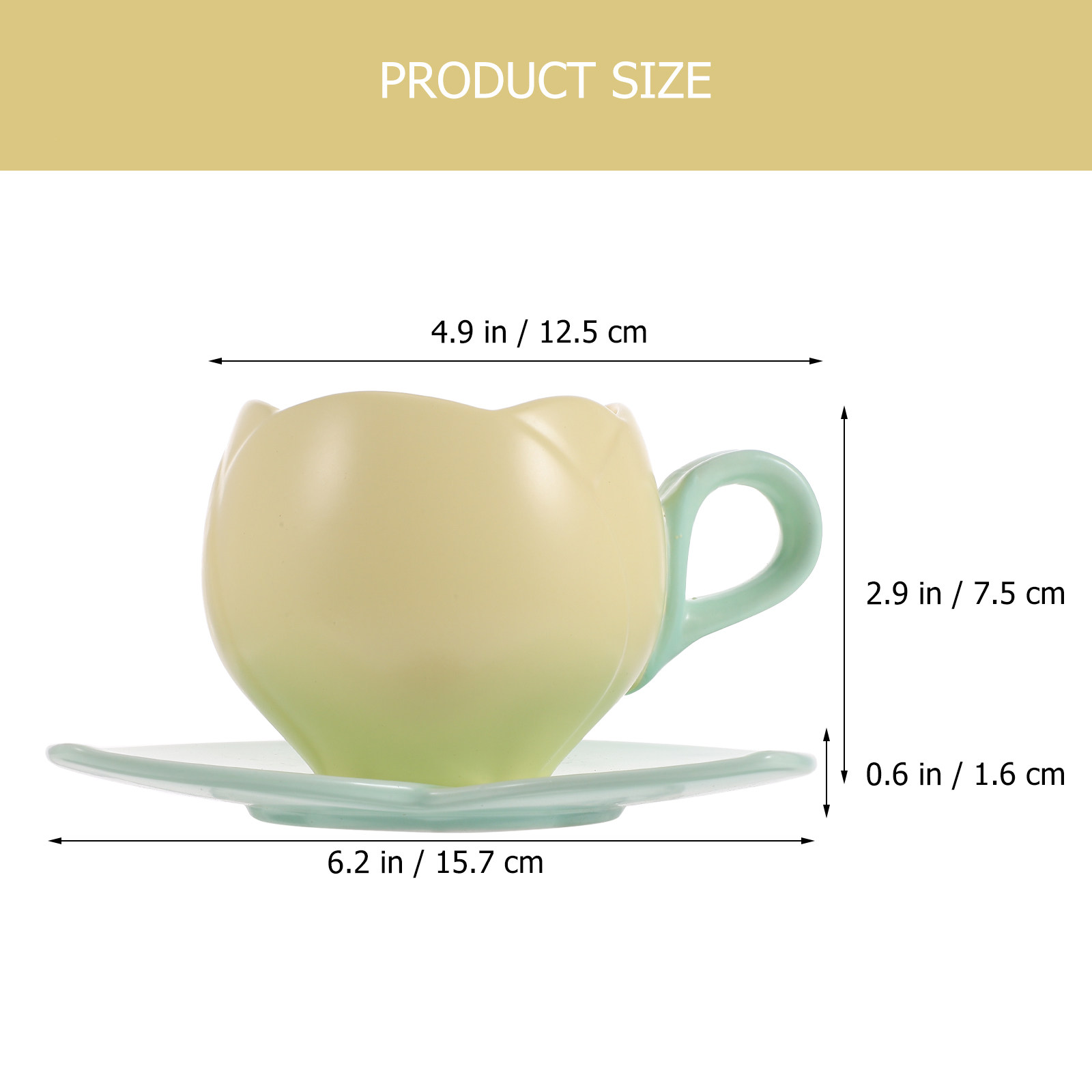 1Set Ceramic Coffee Cup with S - Coffee Tea Chocolate 评论和价格