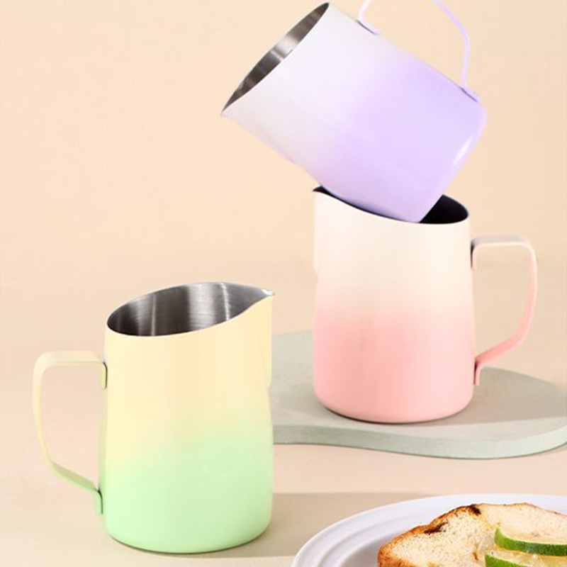 Milk Frother Jug Stainless Ste - Barista Milk Jug 评论和价格
