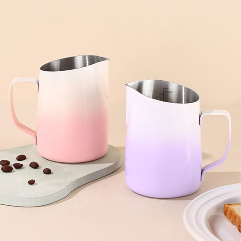 Milk Frother Jug Stainless Ste - Barista Milk Jug 评论和价格