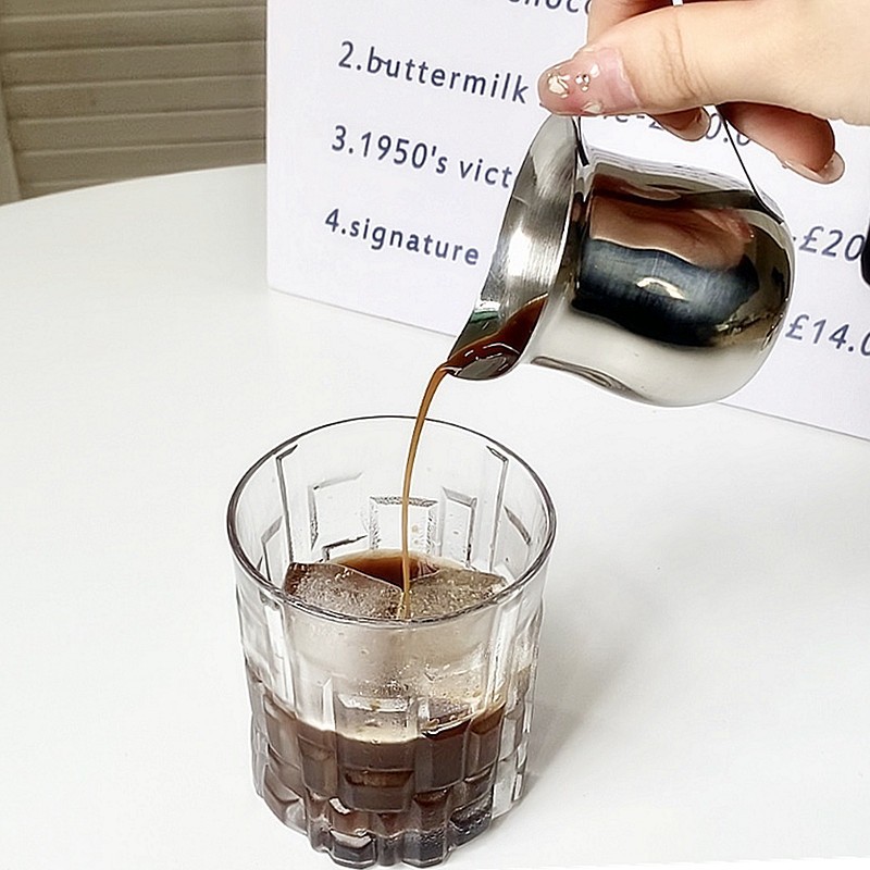 2/3/5/7oz Coffee Milk Frothing - Barista Milk Jug 评论和价格
