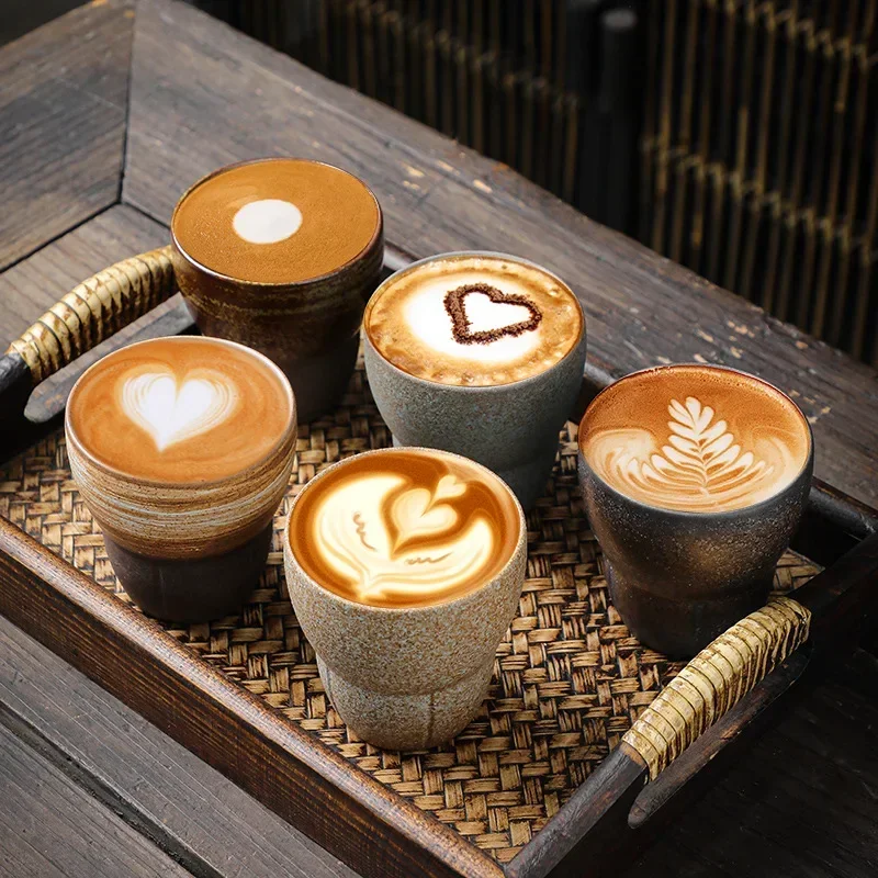 Japanese Style Rough Pottery E - Coffee Tea Japan 评论和价格