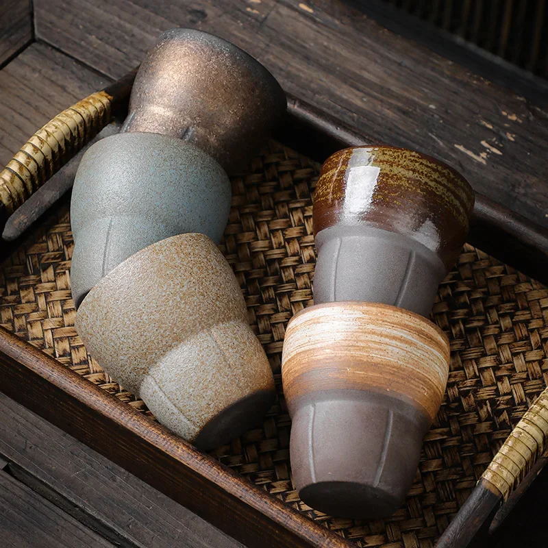 Japanese Style Rough Pottery E - Coffee Tea Japan 评论和价格