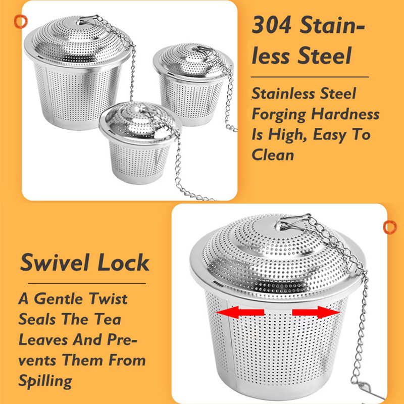 304Stainless Steel Tea Filter  - Tea Strainer Mesh 评论和价格
