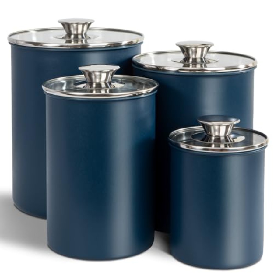 Stainless Steel Food Canister  - Canister Coffee Sugar Tea 评论和价格