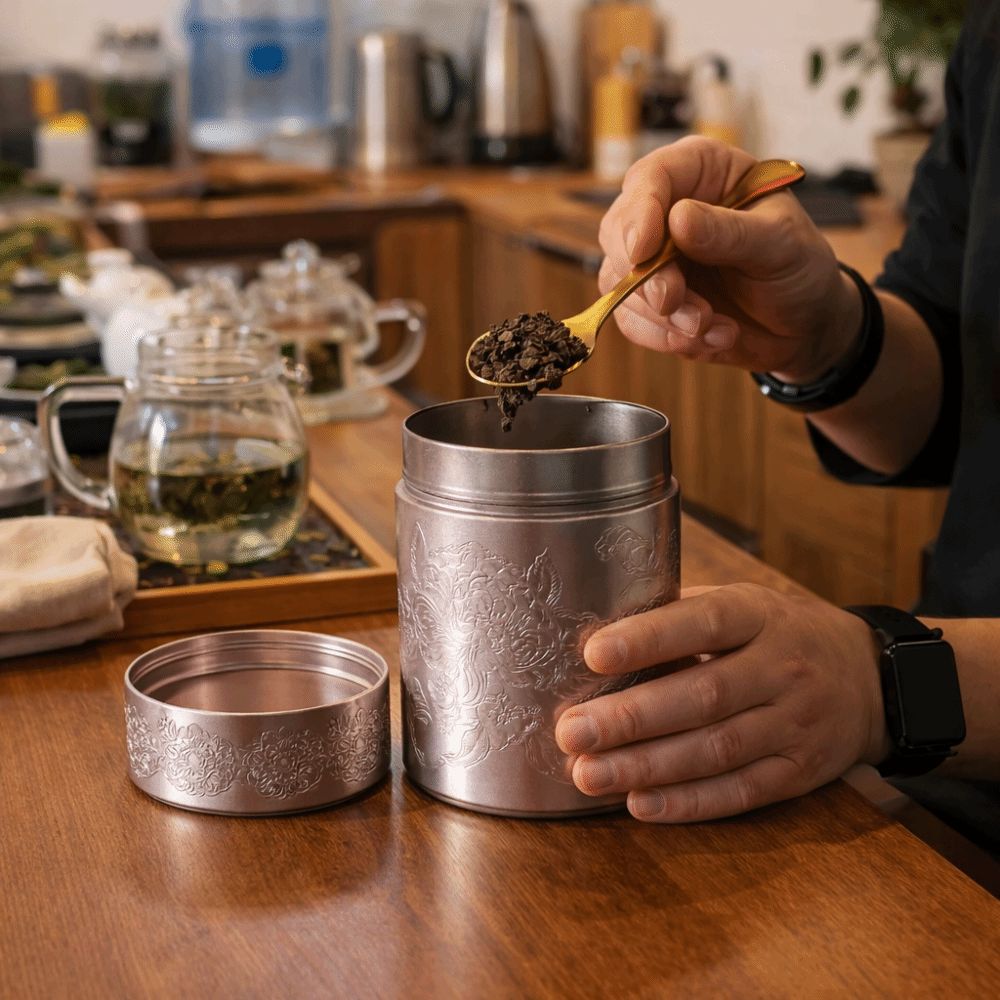 Sealed Can Thickened Mini Tea  - Tea Coffee Sugar Container 评论和价格