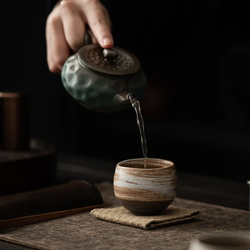 1PC Handmade Ceramic Tea Cup P - Coffee Tea Japan 评论和价格