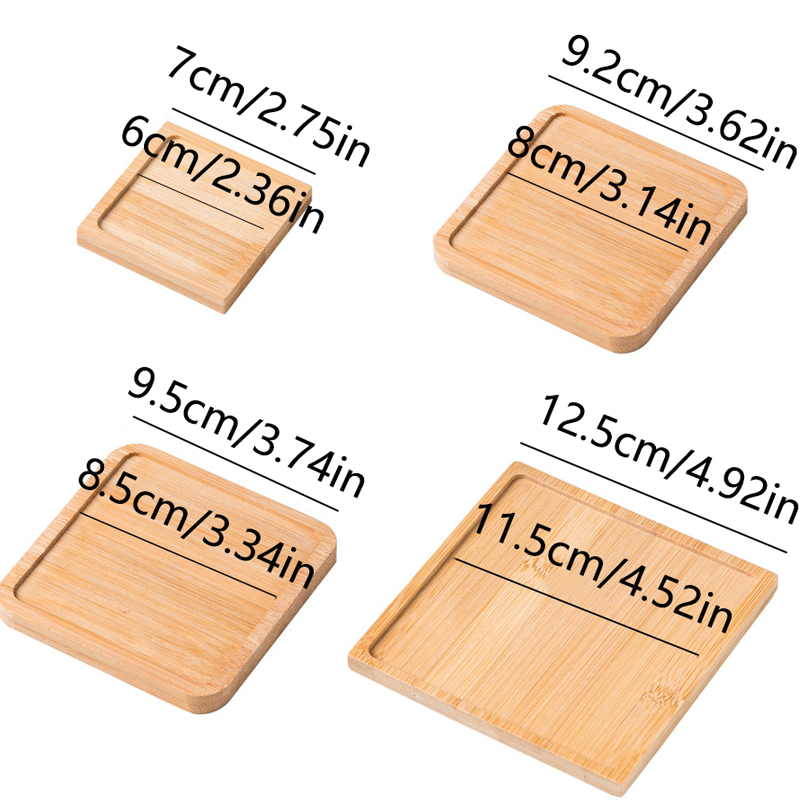 Tableware Solid Wood Food Tray - Coffee Tea Japan 评论和价格