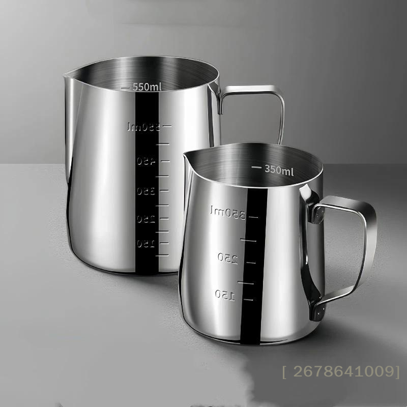 ⚑350ml/600ml Stainless Steel F - Barista Milk Jug 评论和价格