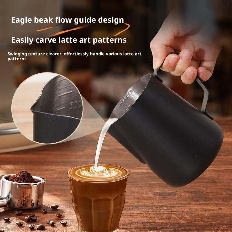 350/600ML Coffee Milk Frothing - Barista Milk Jug 评论和价格