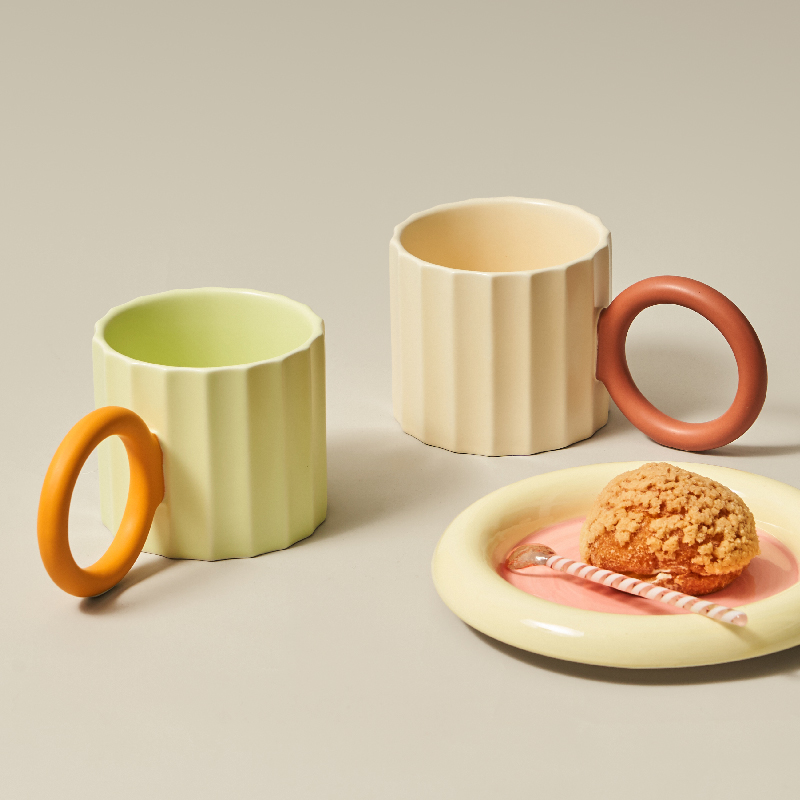 Big Handle Japanese Ceramic Co - Coffee Tea Japan 评论和价格