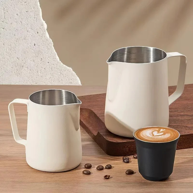 Coffee Milk Frothing Pitcher J - Barista Milk Jug 评论和价格