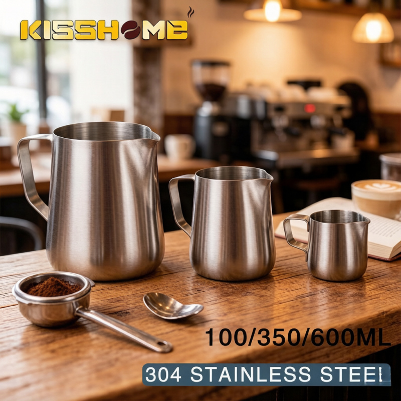 Stainless Steel Coffee Milk Fr - Barista Milk Jug 评论和价格
