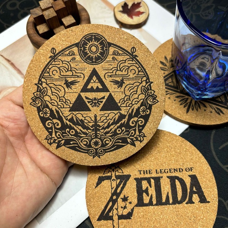 Zelda Coaster Cartoon Anime Ro - Coffee Tea Japan 评论和价格