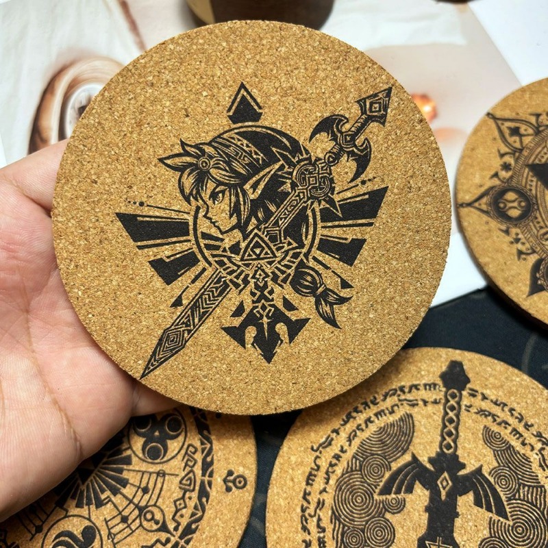 Zelda Coaster Cartoon Anime Ro - Coffee Tea Japan 评论和价格