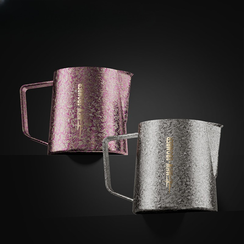 JUSTINLAU 600ml Pure Titanium  - Barista Milk Jug 评论和价格