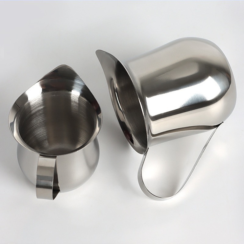 New Coffee Milk Frothing Pitch - Barista Milk Jug 评论和价格
