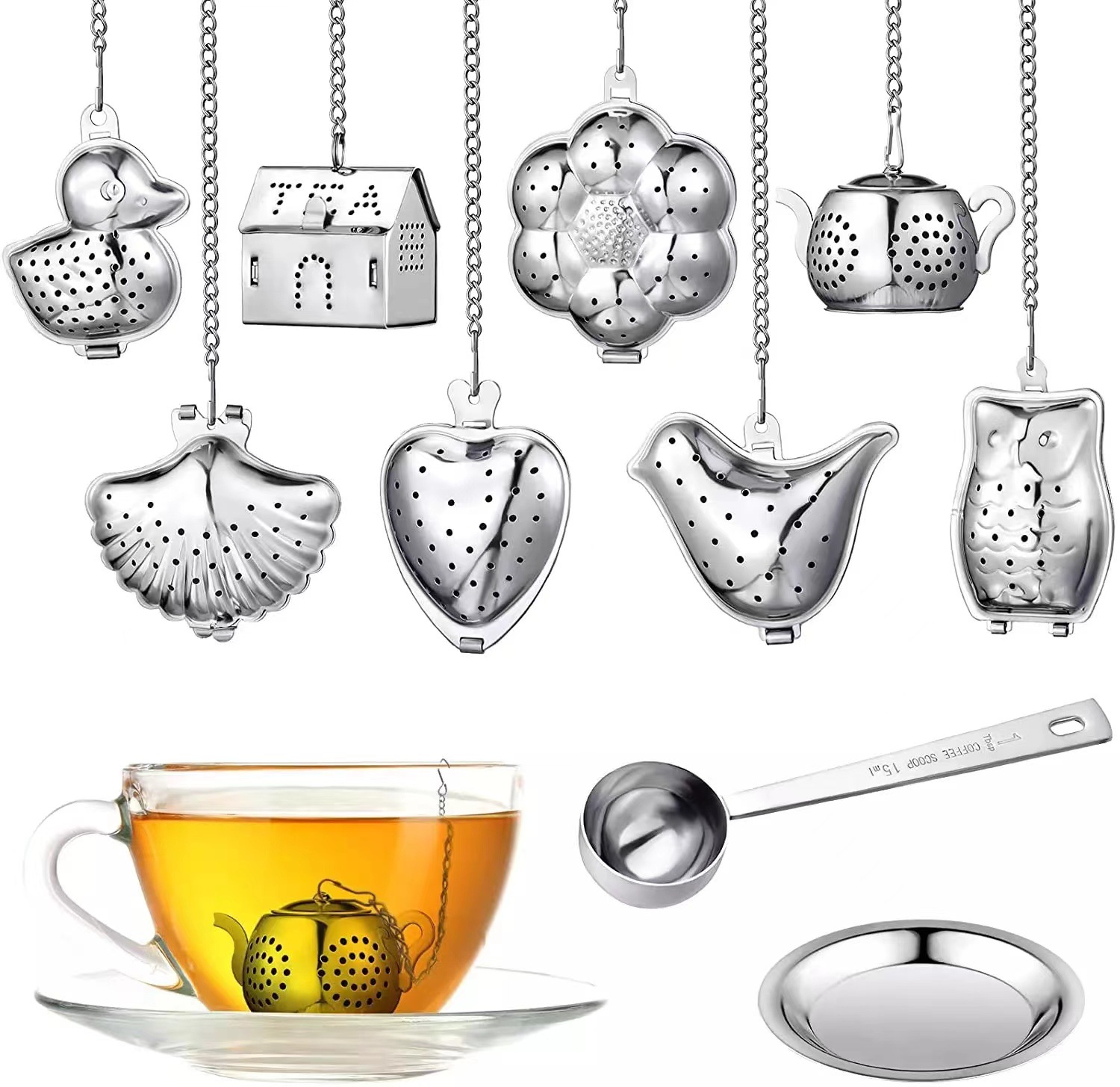 Tea Strainer Stainless Steel T - Tea Strainer Mesh 评论和价格
