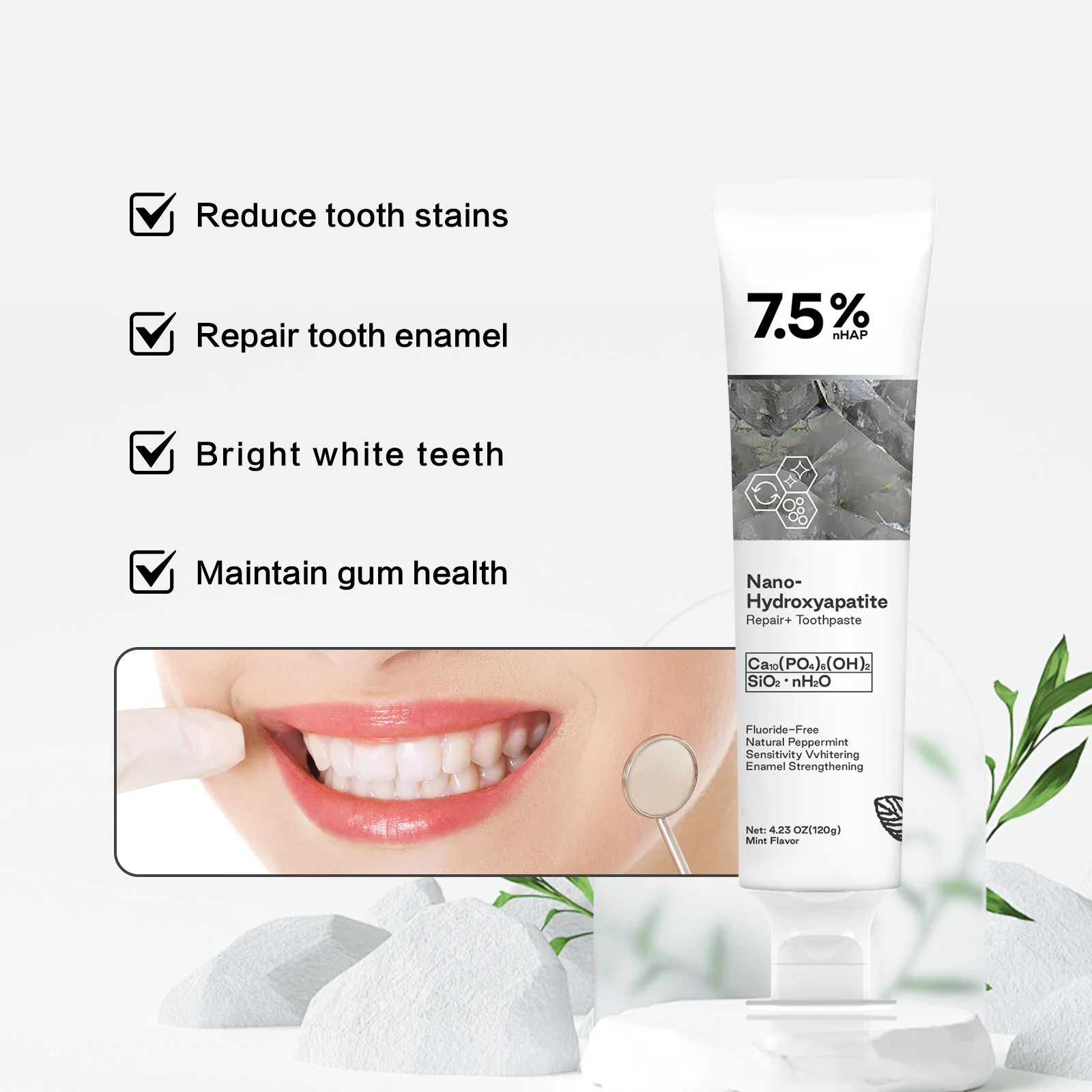 120g Nano Hydroxyapatite Tooth - Coffee Tea Unit 评论和价格