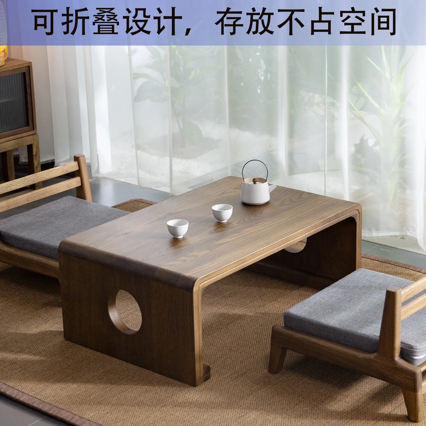 AOLIVIYA Foldable Solid Wood T - Coffee Tea Unit 评论和价格