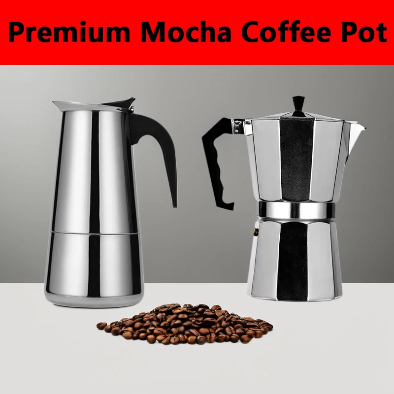 Coffee Maker Moka Pot 50ml-600 - Coffee Tea Chocolate 评论和价格
