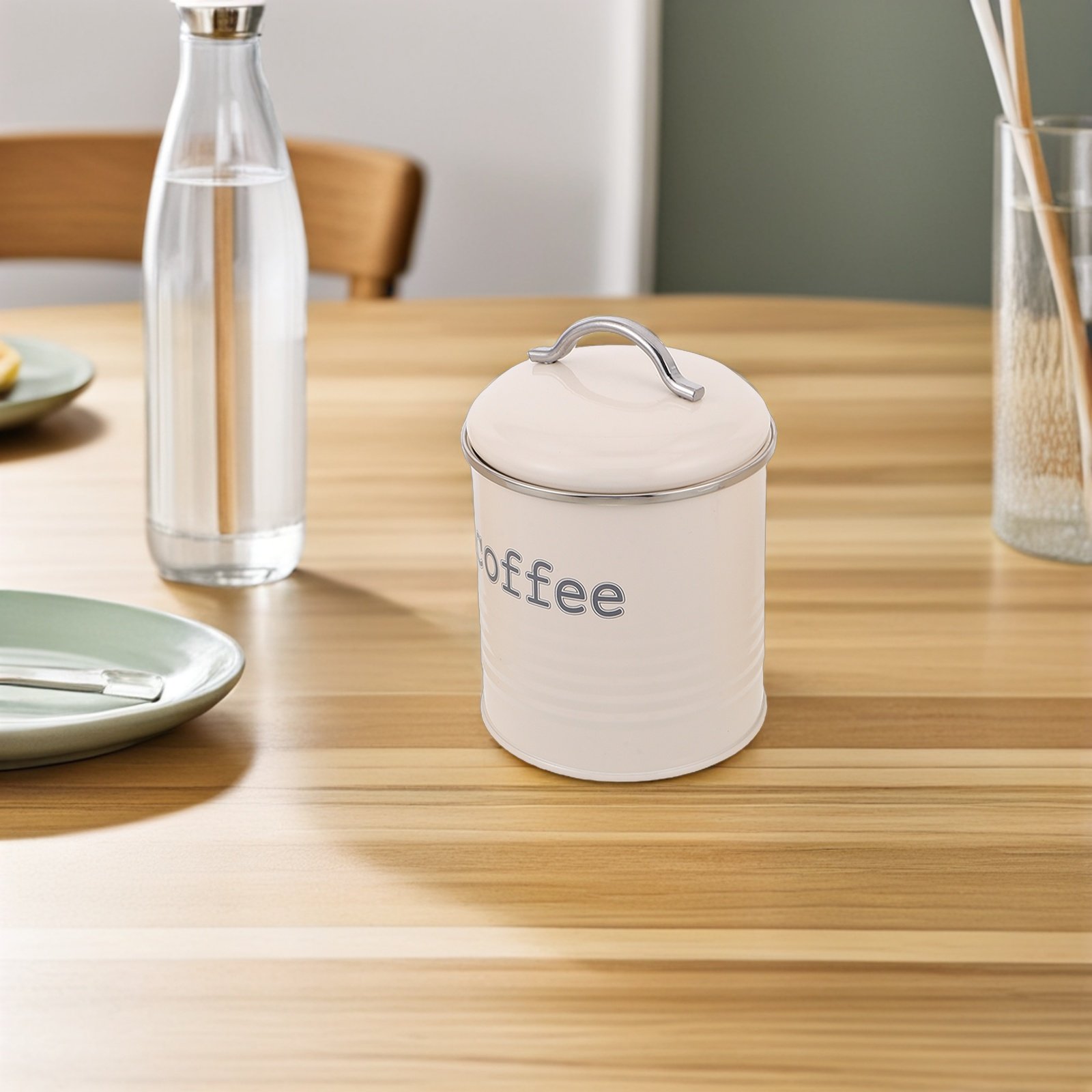 3Pcs Sealed Coffee Bean Contai - Tea Coffee Sugar Container 评论和价格